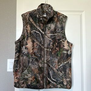 Ridge Hunter camo fleece vest